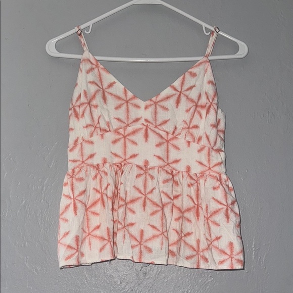 LOFT Pink Peplum Camisole Top 120 - Picture 1 of 6